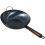 iron flat bottom non-stick cooking pan kitchen wok thickened 7