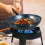 iron flat bottom non-stick cooking pan kitchen wok thickened 11