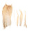 bag with natural materials for hats and slippers, includes corn husks 1