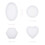 4pcs oil painting boards, blank portable frames for practical use 11