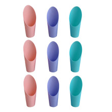 9pcs plastic bonsai soil scoops small gardening tool