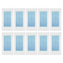10pcs double sided hair removal wax strips for bikini leg