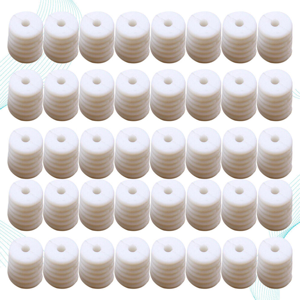 200Pcs Adjustable Silicone Mask Buckle Rope Regulator White 3301836306692