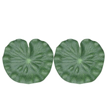 10pcs artificial lotus leaves 15cm for fish tank pond decor