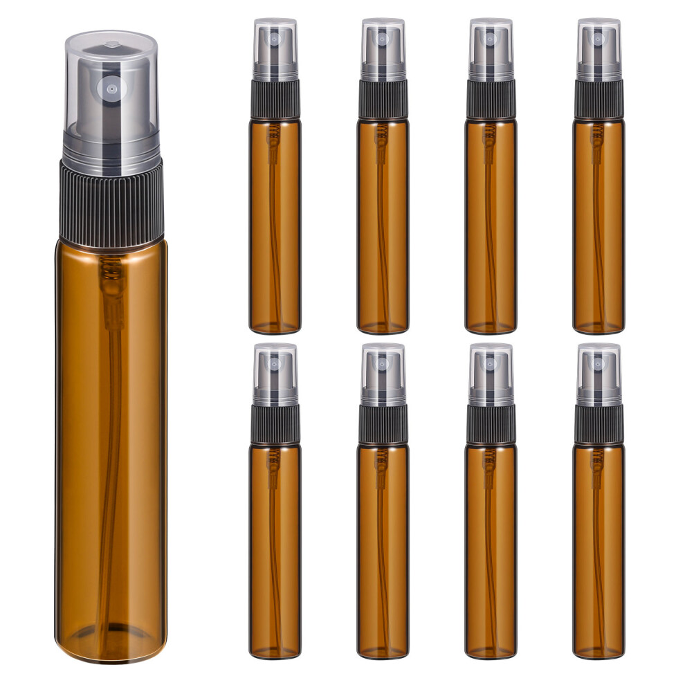 10 pcs 10ml brown glass spray bottles for perfume, makeup, skincare-image-OPC-PKRR6PY-NEW