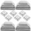 20 pcs square deck and fence post caps replacement covers 10