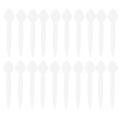 100pcs Disposable Scent Testing Paper Aromatherapy Test Strips (White)
