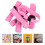 8pcs colored bento box straps for lunch container elastic fixing bands 4