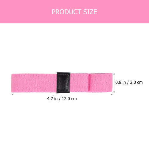 8pcs colored bento box straps for lunch container elastic fixing bands 2