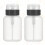 2pcs nail polish remover bottles, lockable pump dispenser, black 6