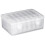 1 set storage containers with lids for small items, beads, earplugs 3