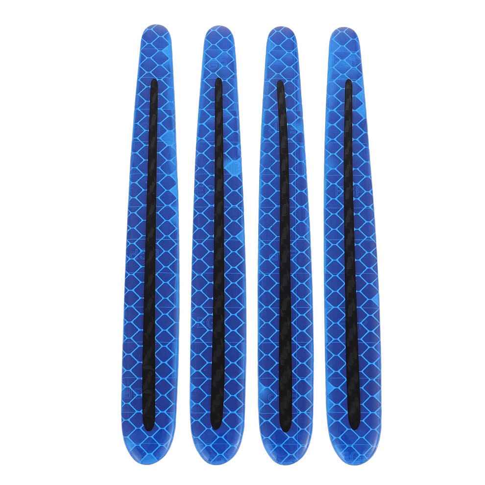 2 Sets Car Handle Protective Film, Carbon Fiber Door Scratch Cover 3301836337061