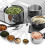 5pcs stainless steel measuring spoons set for kitchen use 5