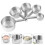 5pcs stainless steel measuring spoons set for kitchen use 9