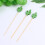 100Pcs Bamboo Cactus Fruit Picks Picks for Snacks 9