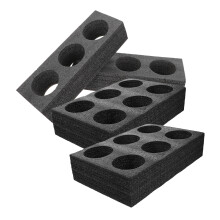 4pcs milk tea cup holders for take out beverage packing