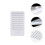 eyelash extensions tray transparent glue holder for false lashes 4