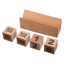 Block Kalender Met Penhouder Voor Decoratie