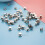 100pcs double sided copper rivets for crafts decoration 5