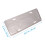 2pcs thick stainless steel frame silver for new traffic regulations 3
