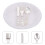 6 sets mini fork and spoon set, simulated tableware for kids 7