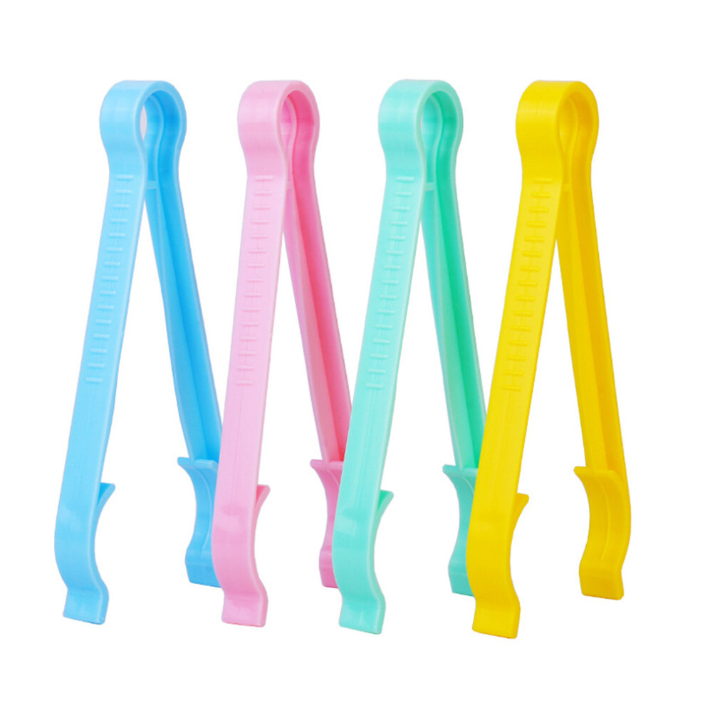 12Pcs Anti-Skid Feeding Bottle Clamp With Hanging Hole Assorted Colors Villcase