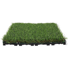 interlocking grass deck tile for patio balcony outdoor decor