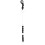 golf score counter portable stroke scoring chain with beads 8