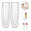 2pcs classic glasses double layer glass wine cups for bar 11