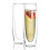 2pcs classic glasses double layer glass wine cups for bar 5
