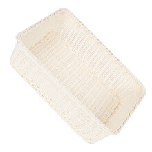 imitation rattan woven basket for bread and food storage