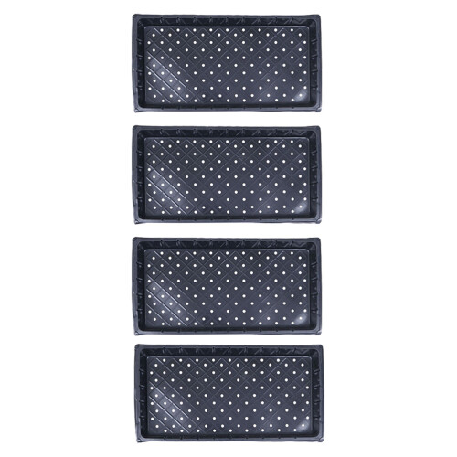 4St Tray Van Sterk Plastic Met Voor En Kas