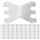 100pcs reusable bandage clips compact buckles for secure fastening 8