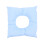 blue square face massage pillow spa cushion headrest pad 1
