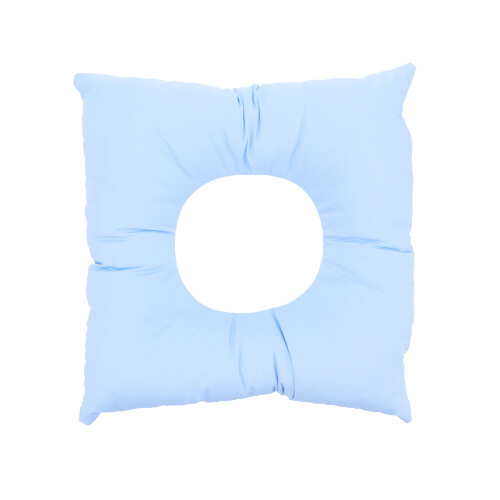 blue square face massage pillow spa cushion headrest pad