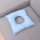 blue square face massage pillow spa cushion headrest pad 9