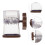 manual plastic masher grinder for peanut chocolate kitchen use 2