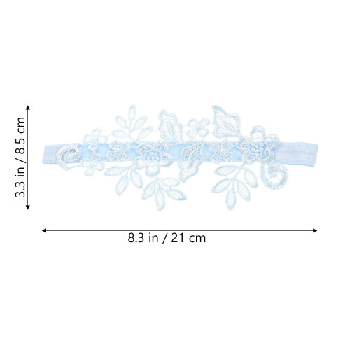 wedding garter set lace thigh belt for bride 1