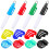 golf ball alignment tool set with markers and line drawing template 4
