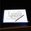 led a4 light box for tracing drawing with us adapter 11