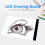 led a4 light box for tracing drawing with us adapter 5