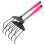 2pcs garden rake for weeding plowing random color 6