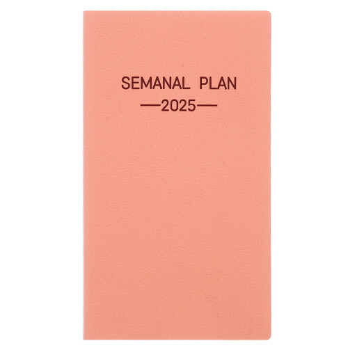 Weekly Schedule Pad Spanish Pocket Planner Notebook
