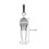 wear-resistant golf ball fork divot repair tool 2