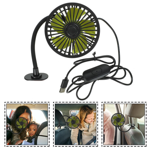 Ventilateur De Siège Auto Portable Multi-Usage Coloré 2