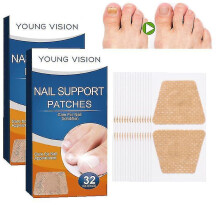 2packs Nail Repair Patches, Nail Fungus Treatments, Split Nail Repair, Waterproof And Breathable Foot Care Nail Repair Extra Strong Toenail Patches
