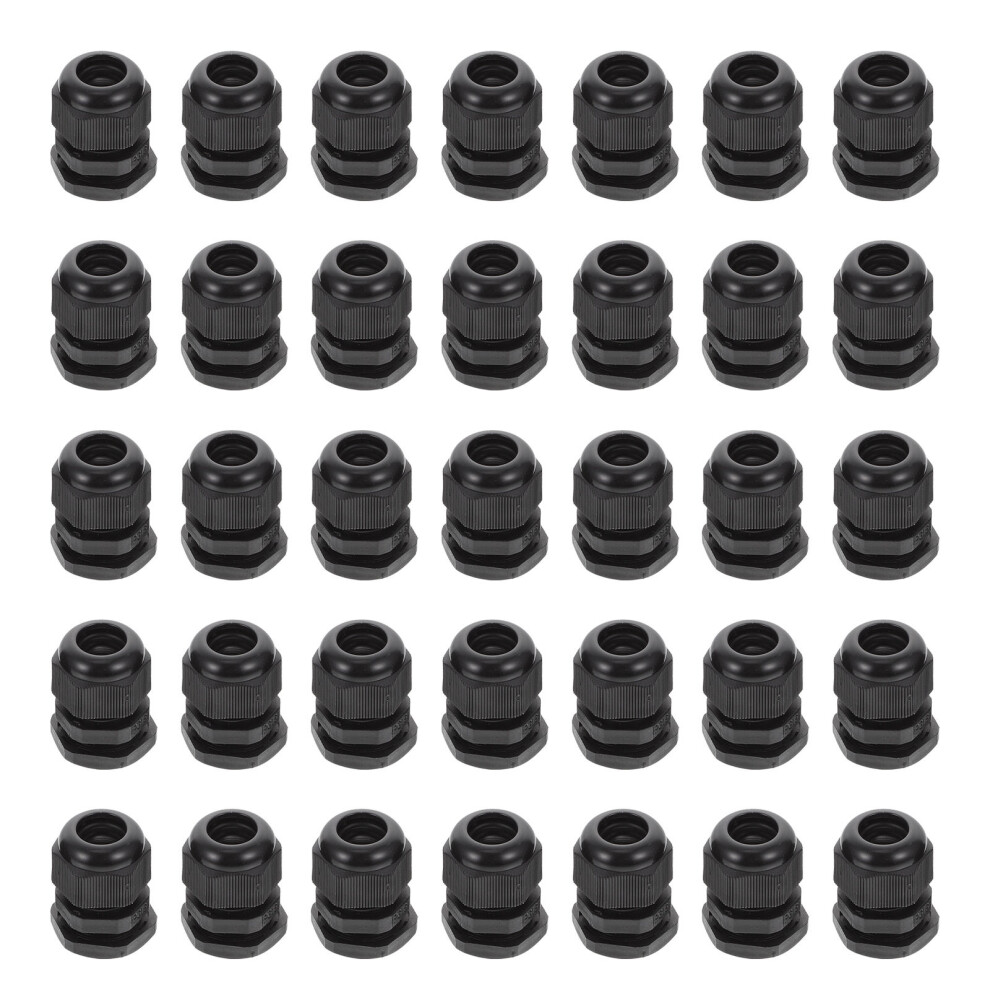 100Pcs Waterproof Cable Strain Relief Connectors Joints Glands 3301952009163
