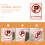 plastic no parking sign weather resistant symbol 11