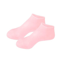 (Pink, XL) Silicone Gel Socks for Toe Protection Ultra-Soft and Flexible Foot
