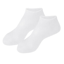 (White, XL) Silicone Gel Socks for Toe Protection Ultra-Soft and Flexible Foot